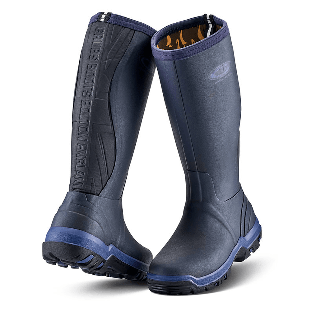 Lightweight Rubber Stretch Adult Wellington Boots / Wellies in Various Colours (Grubs Rainline)