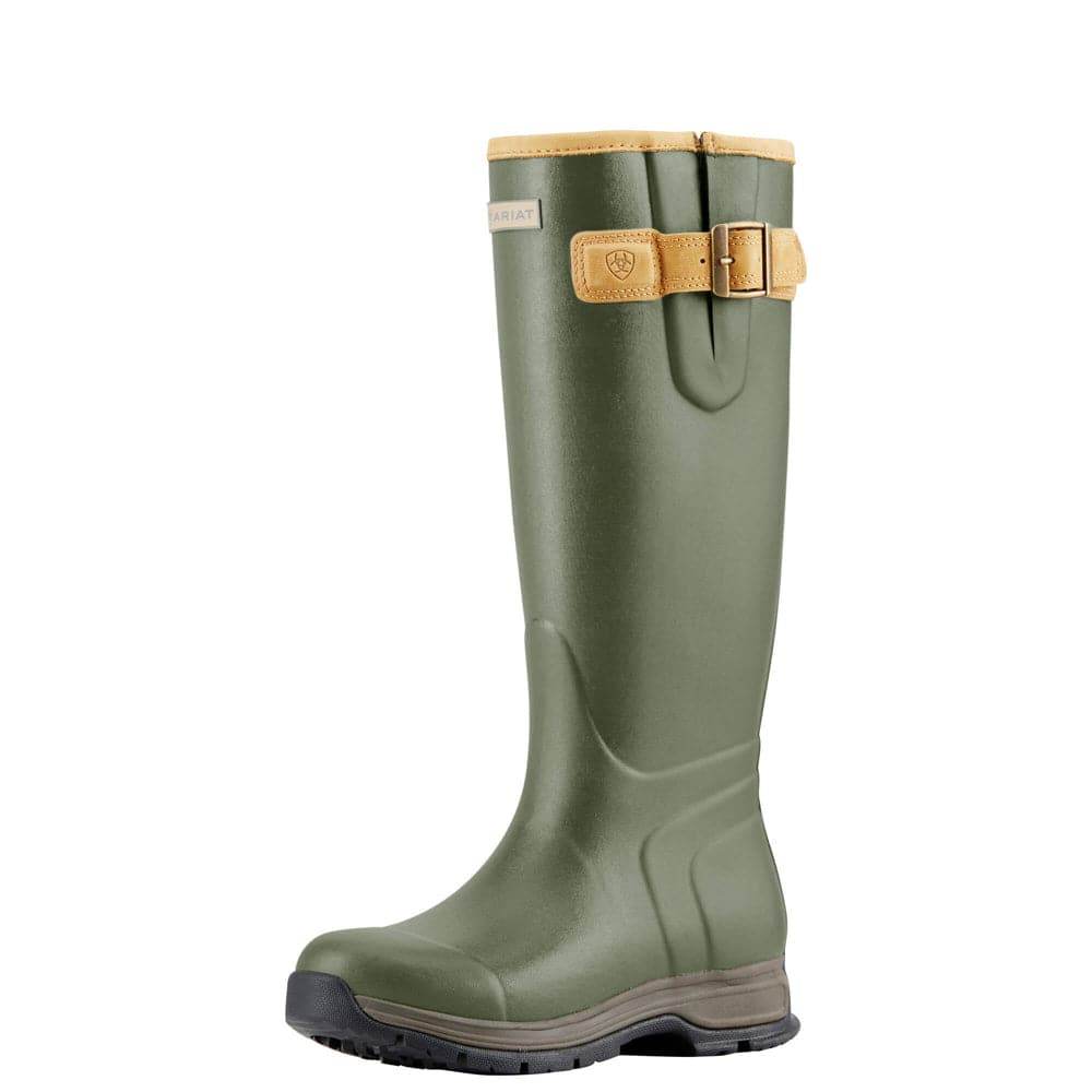 Women's Waterproof Rubber Wellington Boots / Wellies (Ariat Burford)