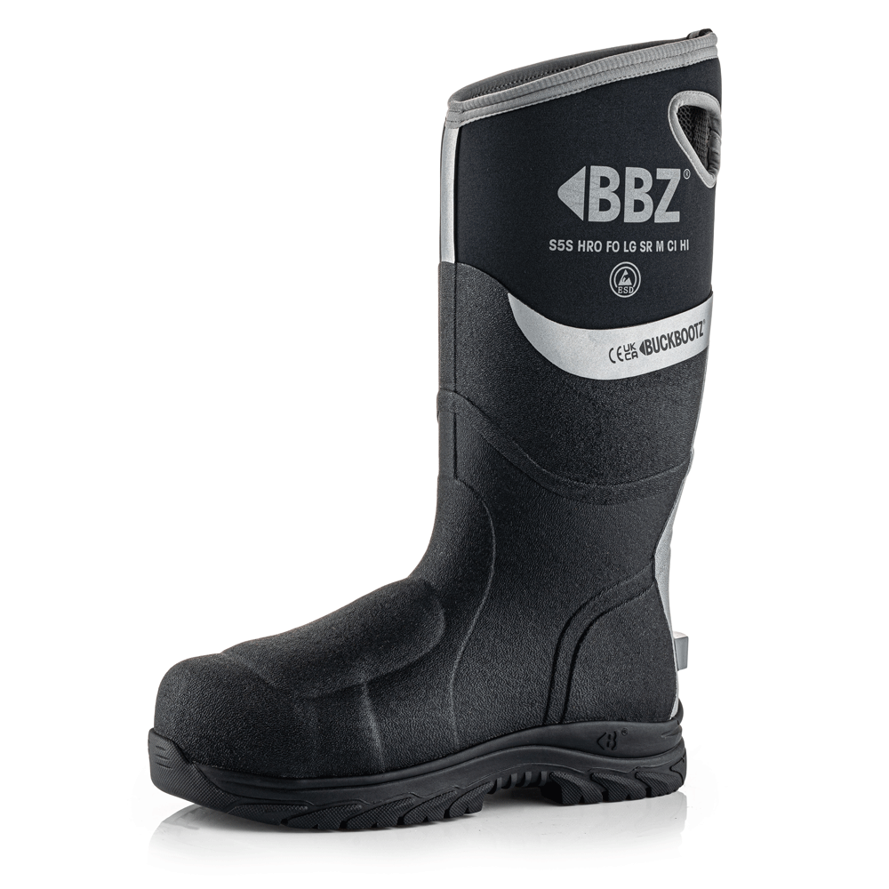Adults Neoprene Safety Wellington Boots / Wellies (Buckler BBZ9000)