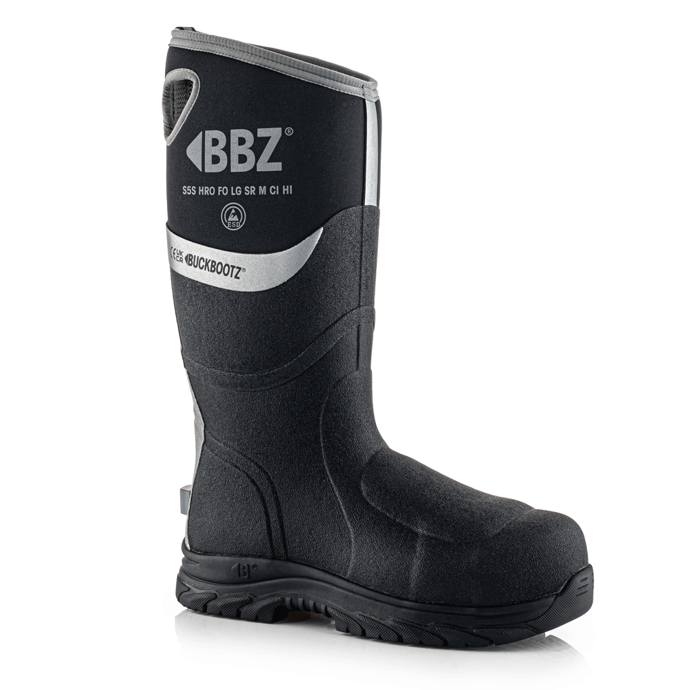 Adults Neoprene Safety Wellington Boots / Wellies (Buckler BBZ9000)