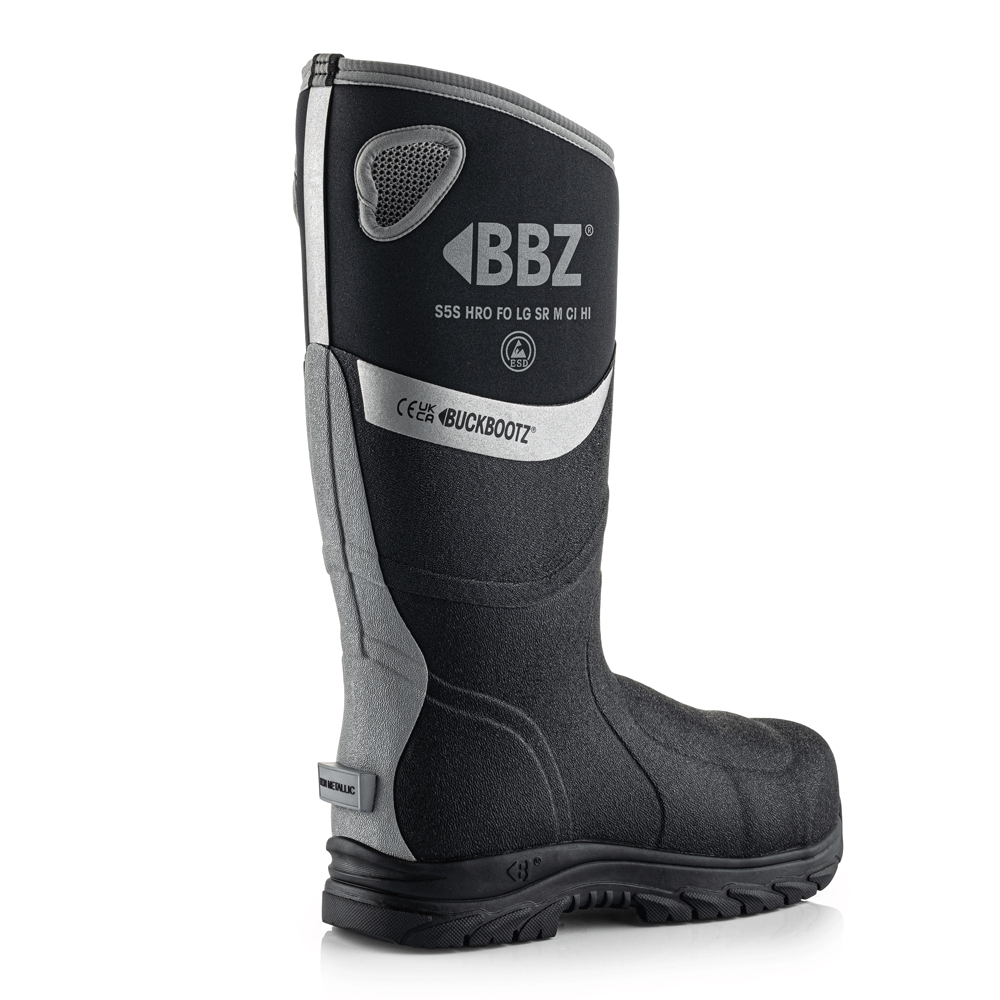 Adults Neoprene Safety Wellington Boots / Wellies (Buckler BBZ9000)