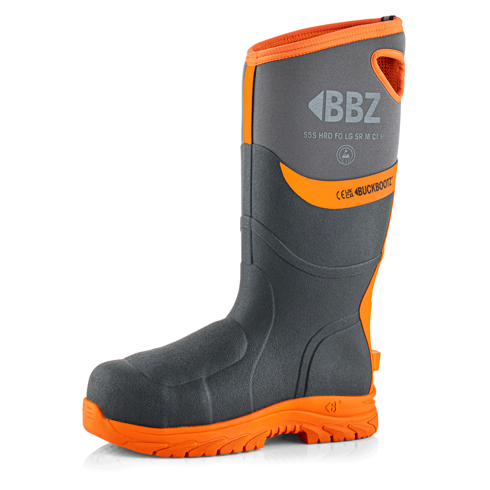 Adults Neoprene Safety Wellington Boots / Wellies (Buckler BBZ9000)
