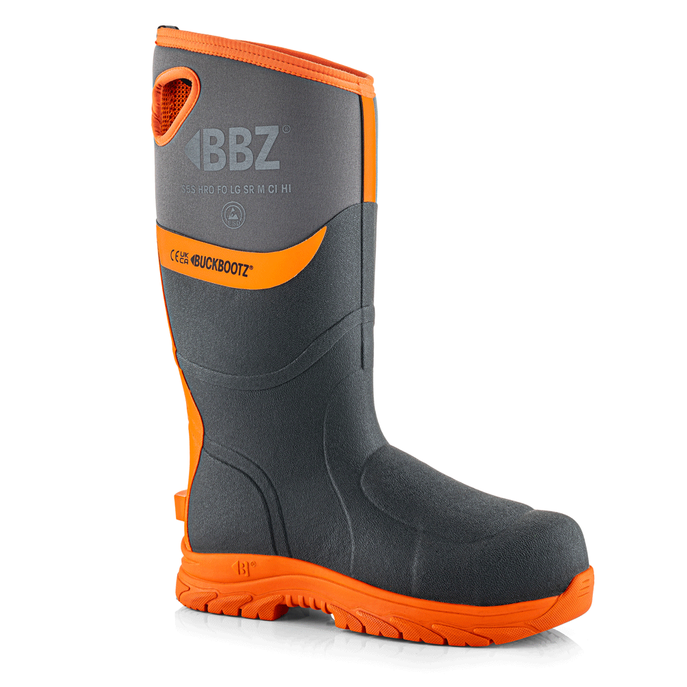 Adults Neoprene Safety Wellington Boots / Wellies (Buckler BBZ9000)