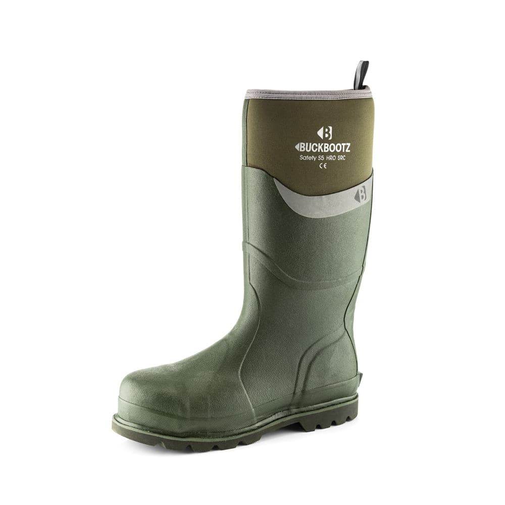Neoprene Rubber Insulated Adult Safety Wellington Boots / Wellies (Buckler BBZ6000 S5)