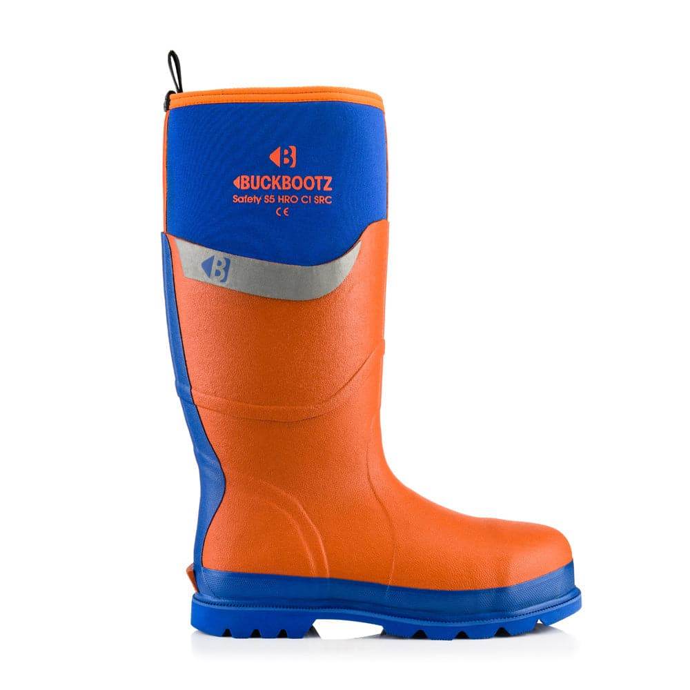 Neoprene Rubber Insulated Adult Safety Wellington Boots / Wellies (Buckler BBZ6000 S5)