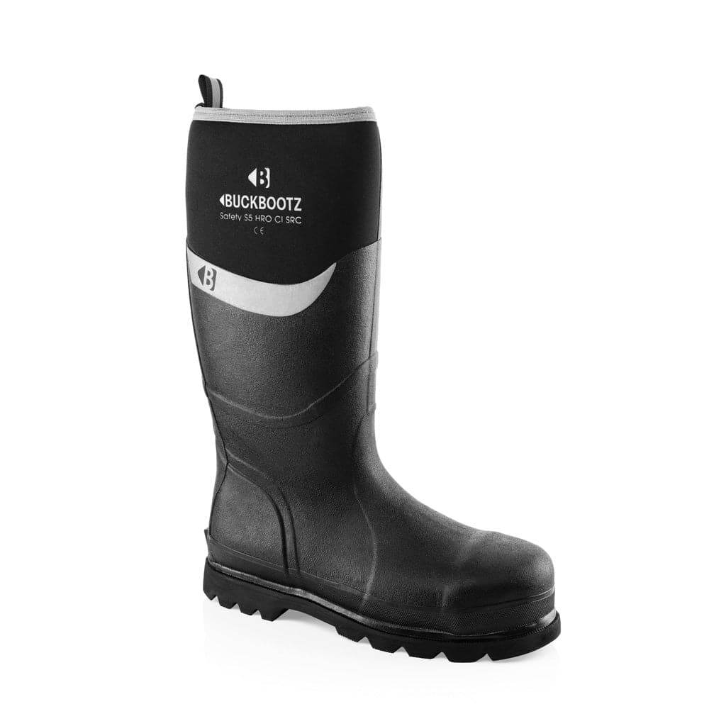 Neoprene Rubber Insulated Adult Safety Wellington Boots / Wellies (Buckler BBZ6000 S5)