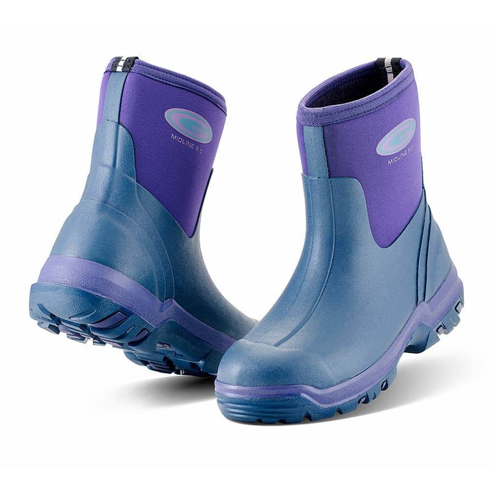 Short Ankle Adult Neoprene Thermal Insulated Waterproof Wellington Boots / Wellies (Grubs MIDLINE 5.0™)