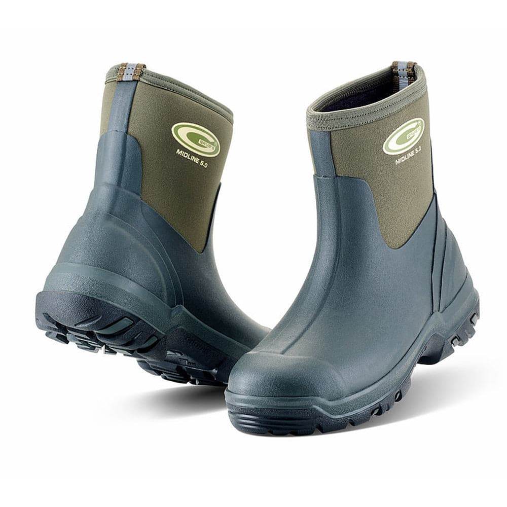 Short Ankle Adult Neoprene Thermal Insulated Waterproof Wellington Boots / Wellies (Grubs MIDLINE 5.0™)