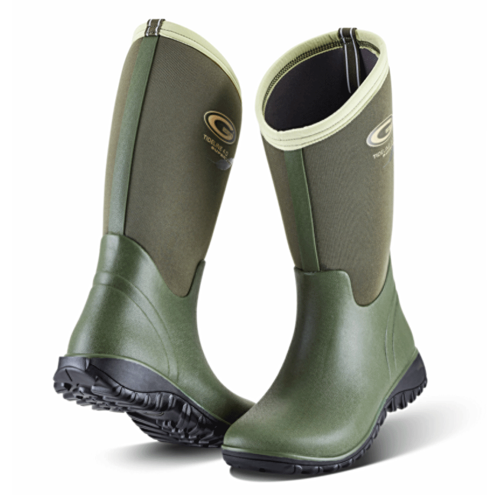 Insulated Waterproof Adult Wellington Boots / Wellies (Grubs Tideline 4.0) Various Colours