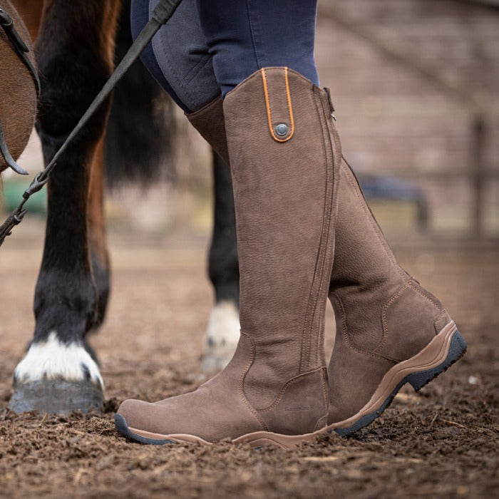 Montana Horse Riding Boots: Standard Calf and Wide Calf - Brown