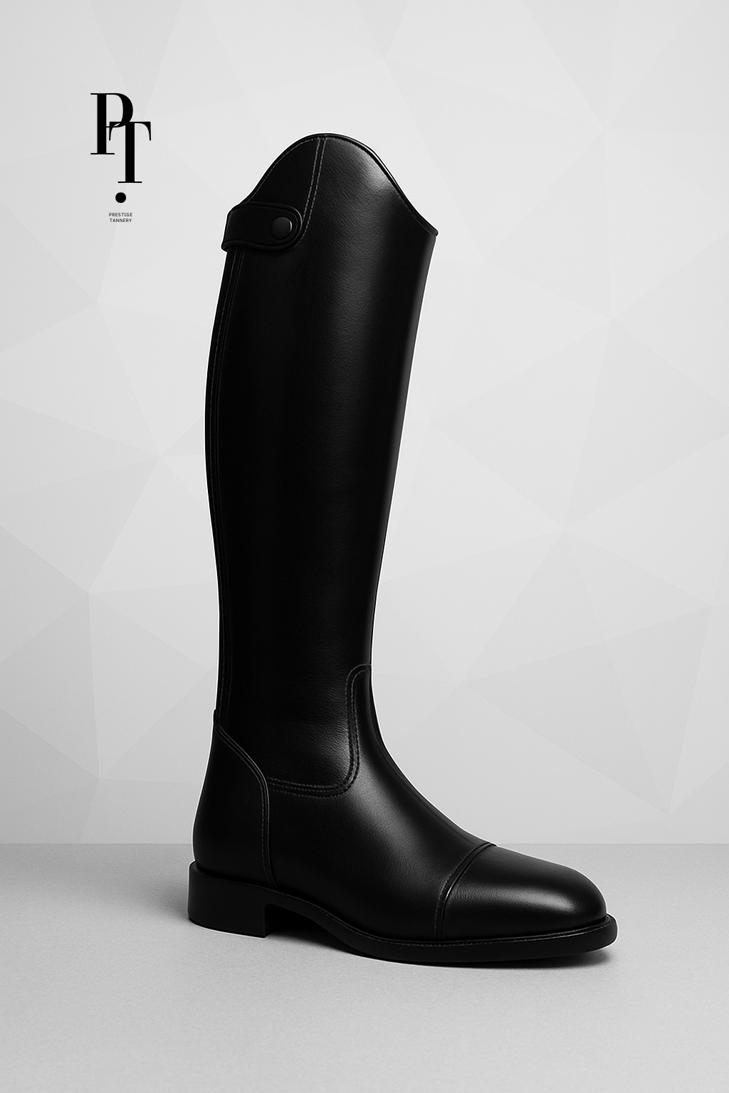 Traditional English Horse Riding Boot - Black/Brown