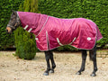 Heavy Weight 360g Horse Stable Rug With Detachable Neck - Burgundy