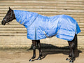 Medium Weight 200g Horse Stable Rug With Detachable Neck - Cornflower