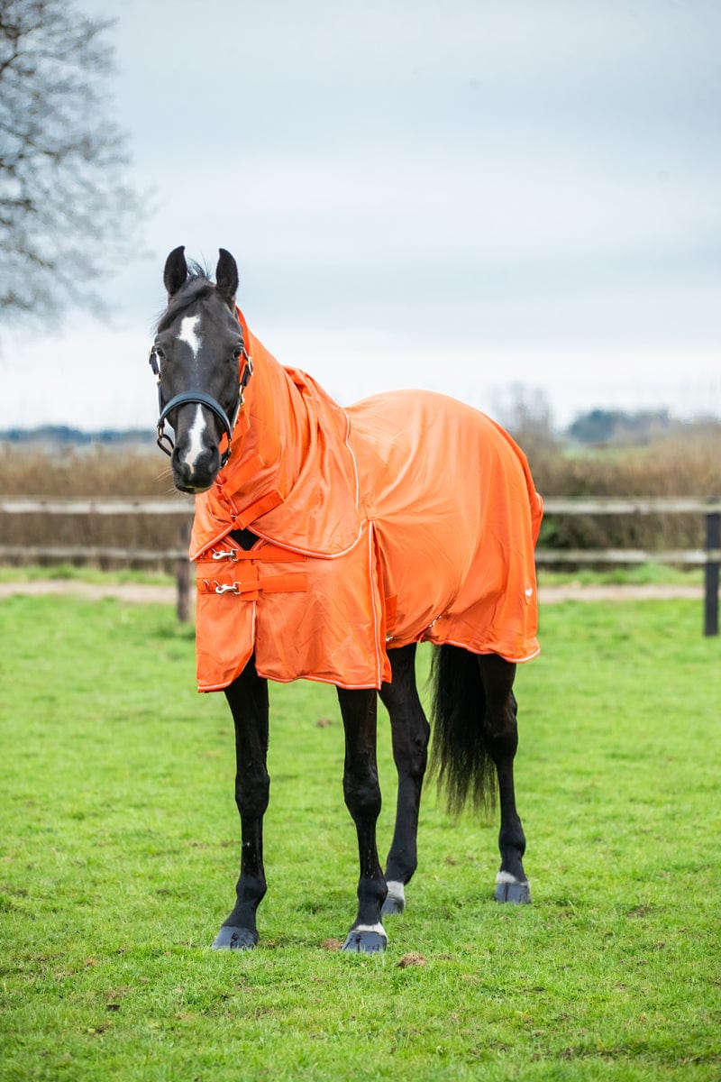 Mesh Fly Rug - Orange