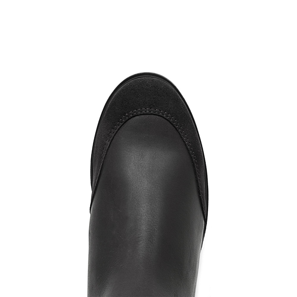 Waterproof Long Horse Riding Boots: Vermont Storm - Black