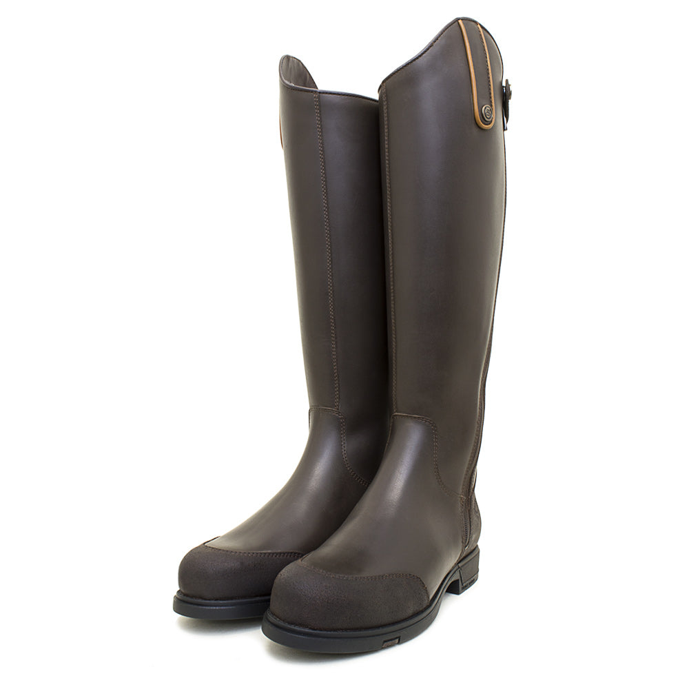 Waterproof Long Horse Riding Boots:Vermont Storm  - Brown