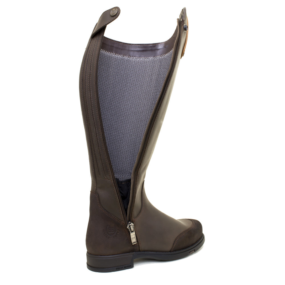 Waterproof Long Horse Riding Boots:Vermont Storm  - Brown